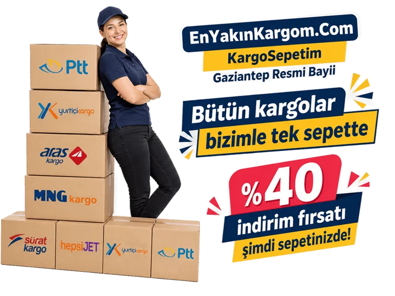 Kargo Sepetim Gaziantep - Tüm kargo firmalarına tek noktadan gönderim